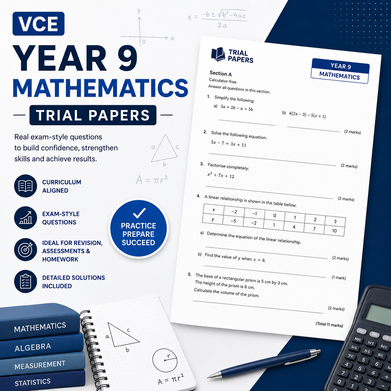 Year 9 Mathematics
